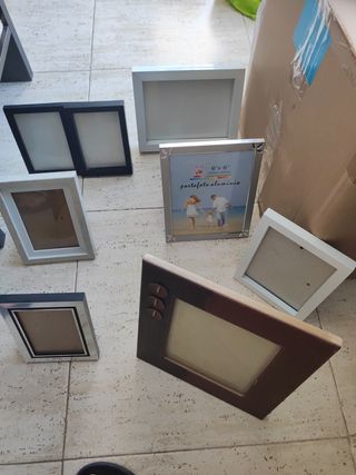 Lote de marcos de fotos