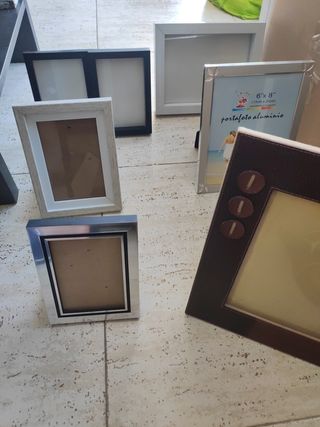 Lote de marcos de fotos