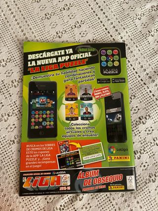 Album vacio La Liga 2015-16 panini