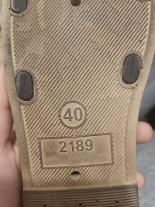 Sandalias de polipiel negra