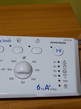 FRONTALINO E SCHEDA LAVATRICE INDESIT IWC6106 ORIG