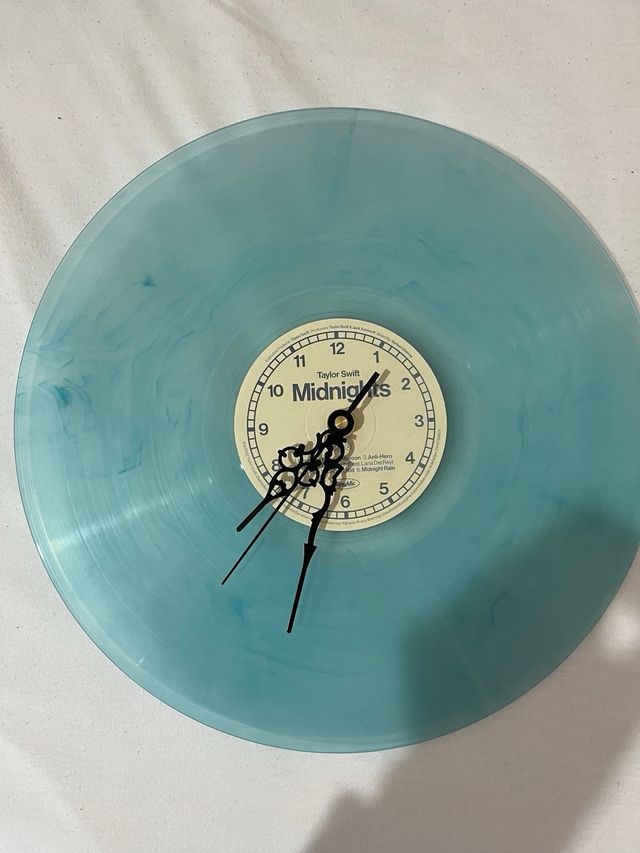 Reloj vinilo Midnights Taylor Swift