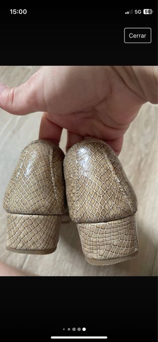 Manoletinas piel D’Chicas