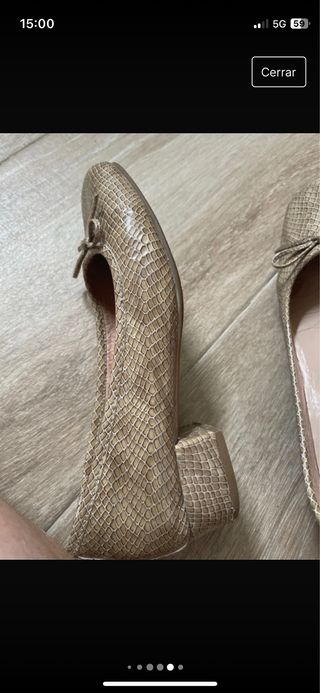 Manoletinas piel D’Chicas