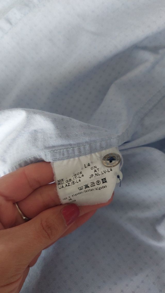 Camisa Florentino azul claro