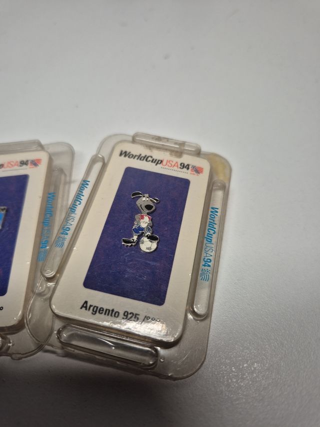 3 spille in  argento 925 worldcup Usa 94