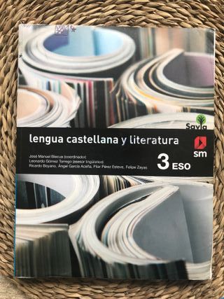 Lengua castellana y Literatura 3 ESO