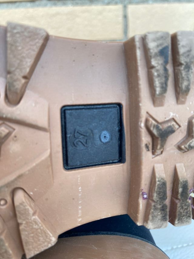 Kiabi scarpe inverno scarponcini bambino blu 27