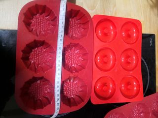 Lote moldes silicona horno microondas
