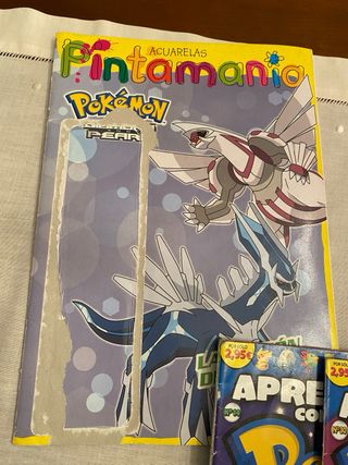 Revistas Aprende y Juega con Pokémon