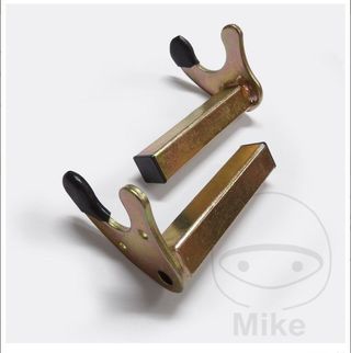 JUEGO CABALLETES MOTO DEL/TRAS AJUSTABLE