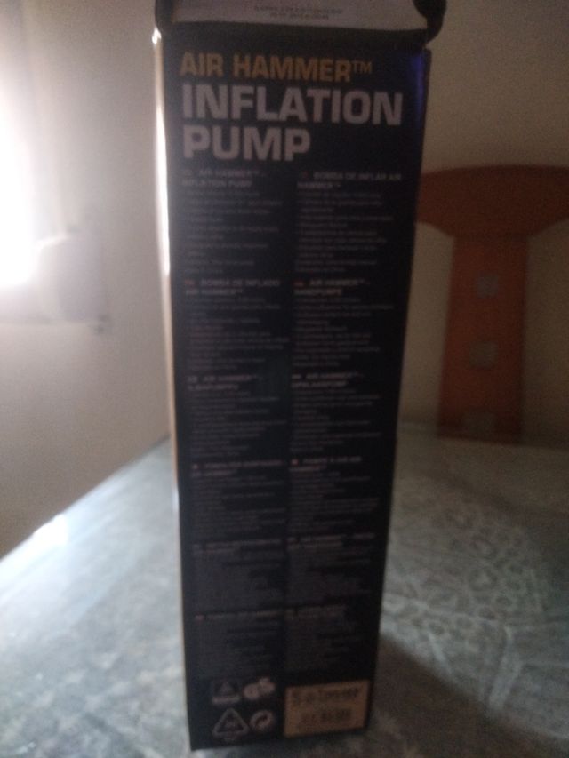 Bomba para hinchar piscinas