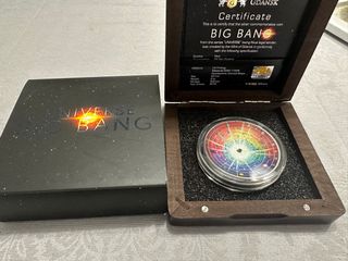 BIG BANG Universe 2 Oz Moneda Plata 5$ Niue 2019
