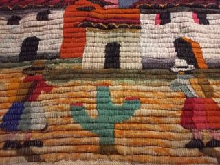 Tappeto di lana messicano