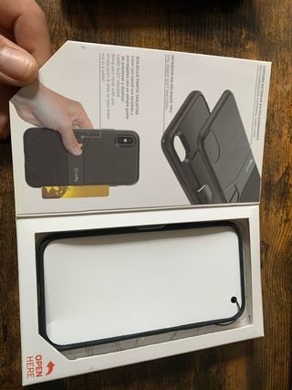 Funda/Carcasa Iphone X/XS y similares con tarjeta