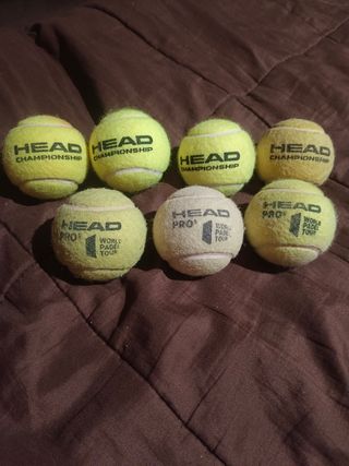 Pelotas tenis y pádel