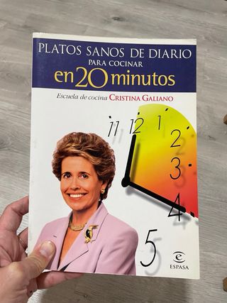 Libro Escuela de cocina Cristina Galiano