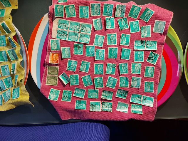 816 sellos 1´5 pesetas - Edifil 1155. Franco.