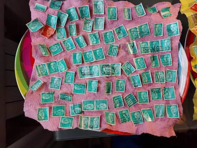 816 sellos 1´5 pesetas - Edifil 1155. Franco.