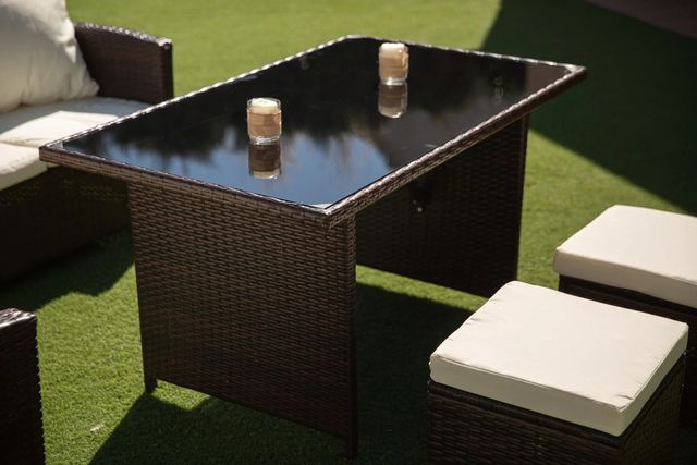 SOFA RINCONERA GRANDE DE JARDIN!!