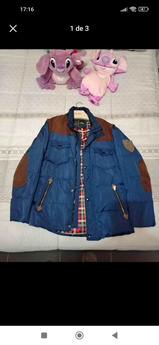 Chaqueta de plumas de hombre