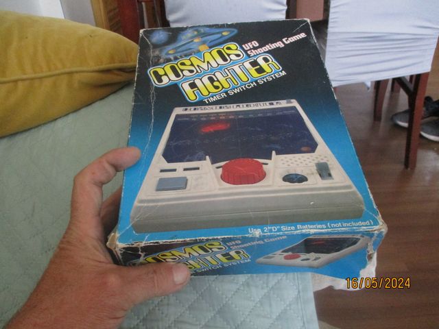 Antigua maquinita Cosmo Fighter