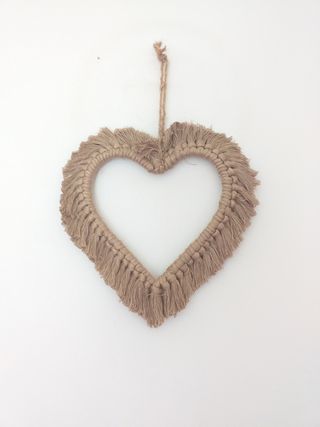 Arazzo macrame frange Boho rustico  Nordico Scandi