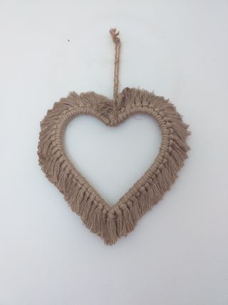 Arazzo macrame frange Boho rustico  Nordico Scandi