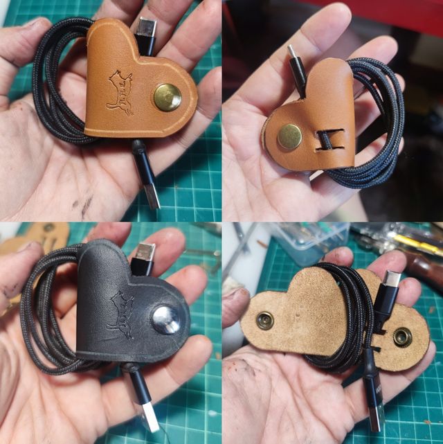 Recoge cable cargador móvil