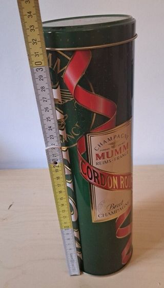 Set 7 scatola latta metallo collezione liquore