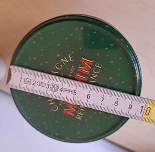 Set 7 scatola latta metallo collezione liquore