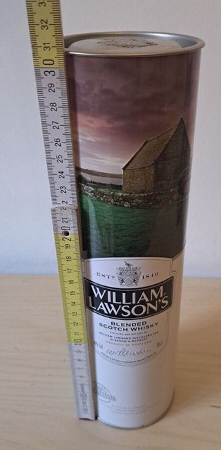 Set 7 scatola latta metallo collezione liquore