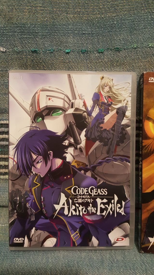 AKITO THE EXILED - CODE GEASS - EP. 1 DVD