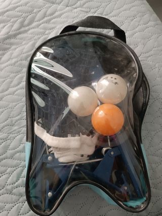 Juego pingpong tenis de mesa