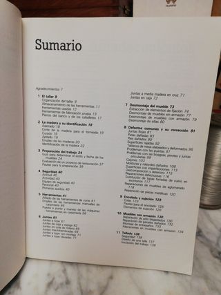 Restauración de muebles.Ceac.(20)Lote completo 30€