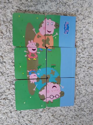 Pack Peppa pig Cuentos puzzle,muñeco y rompecabeza