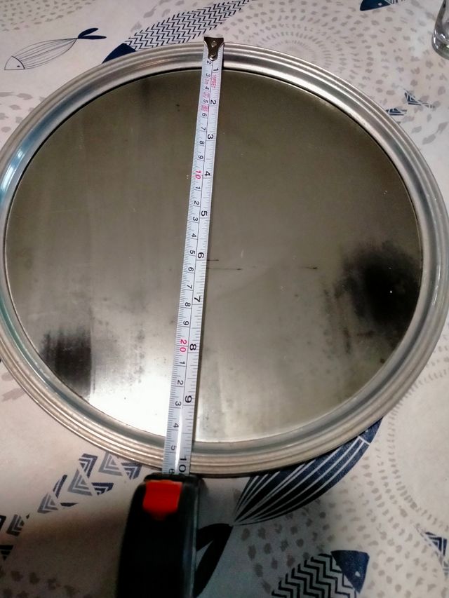 Vassoio specchio arredamento bicchieri