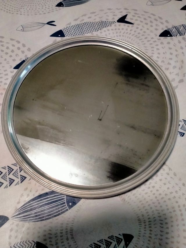 Vassoio specchio arredamento bicchieri