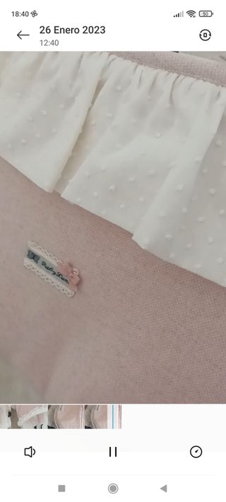 Vestidura Bugaboo ant Baby Luna