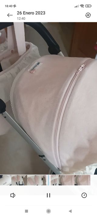 Vestidura Bugaboo ant Baby Luna