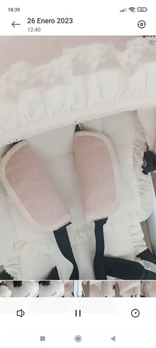 Vestidura Bugaboo ant Baby Luna