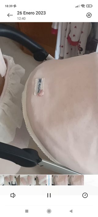 Vestidura Bugaboo ant Baby Luna