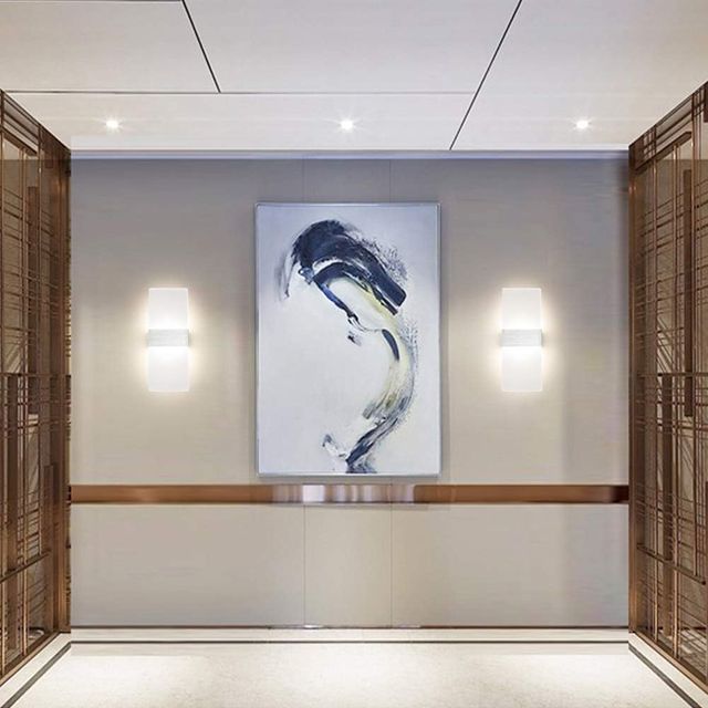 Novas 2 luzes LED brancas 12w 4000k