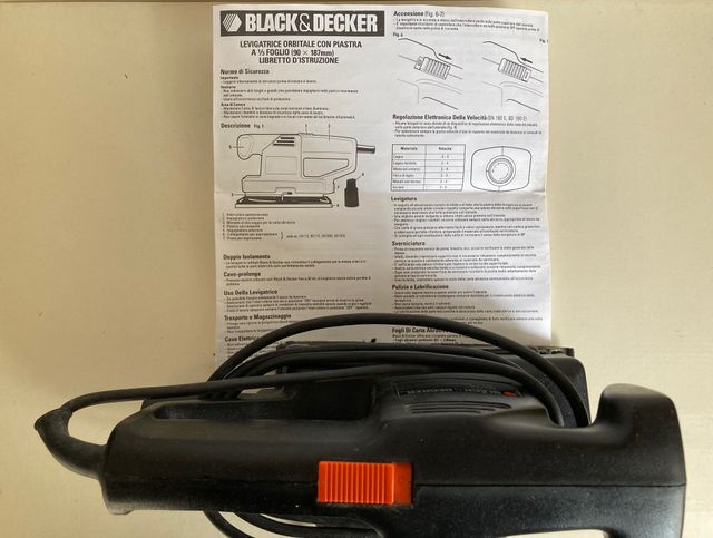 Levigatrice Orbitale Black&Decker BD175