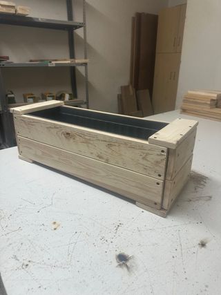 Jardineras madera lote 3 unidades