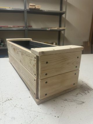 Jardineras madera lote 3 unidades