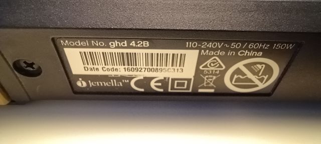 Planchas pelo Ghd 42B