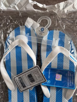 Infradito SSC Napoli originale numero 45