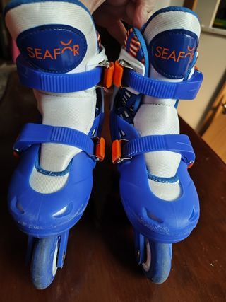 Patines en linea niño en muy buen estado 
