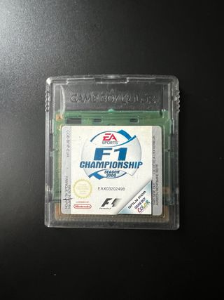 Nintendo Game boy color F1 championship